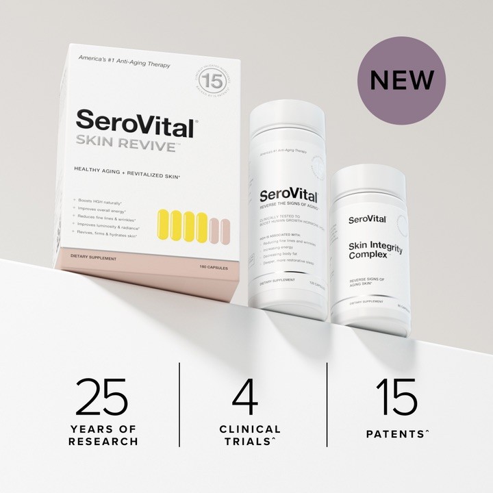 SeroVital Skin Revive 240 ct. Expiration 04/2027 100% Authentic 💥sealed box