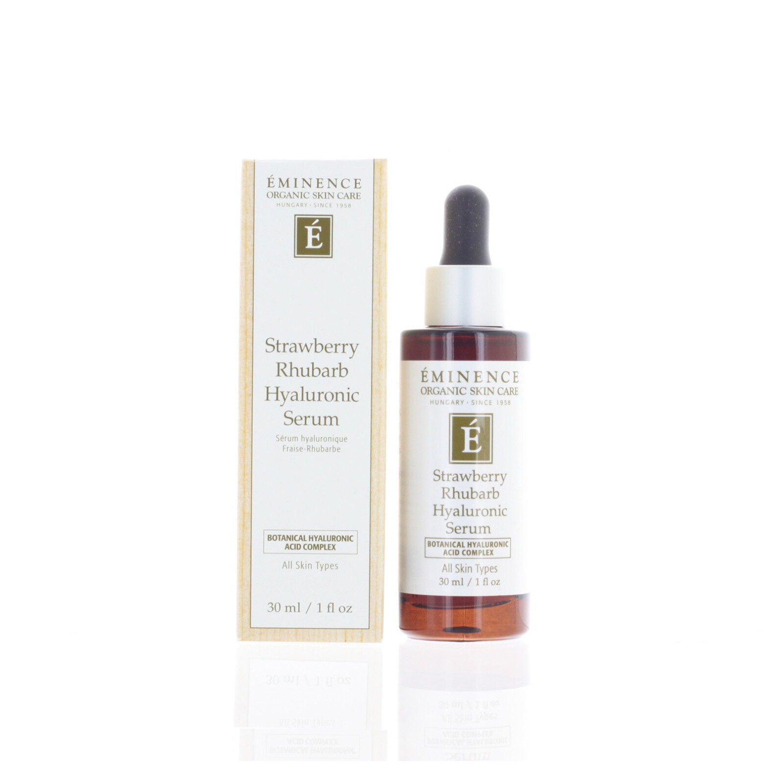 Eminence Strawberry Rhubarb Hyaluronic Serum 1oz 30ml NEW FAST SHIP