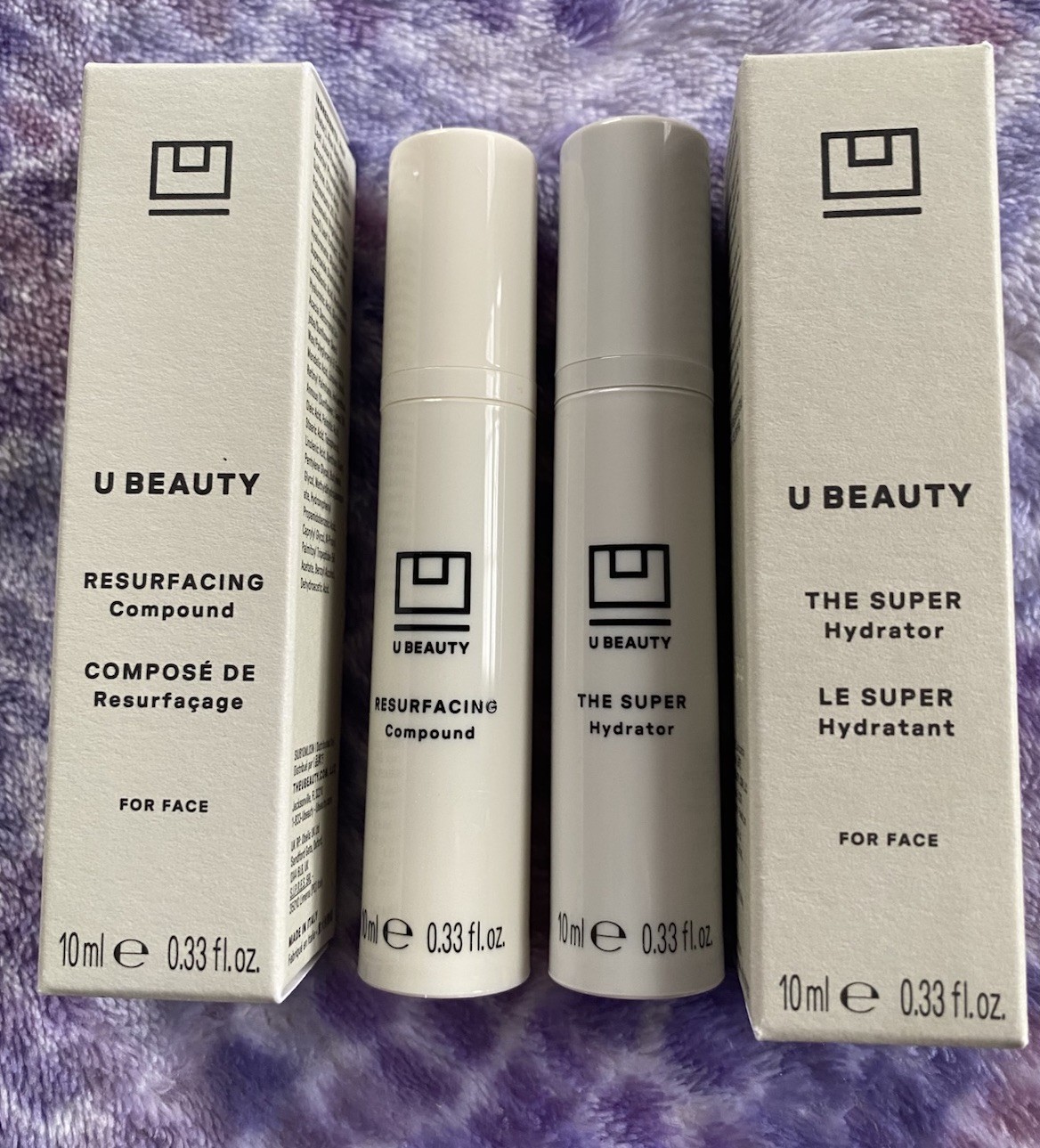 U Beauty The Super Hydrator & Resurfacing Compound Travel Set