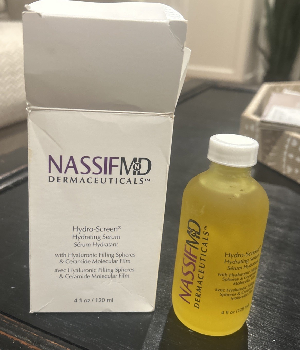 NassifMD Dermaceuticals Hydro-Screen Hyaluronic Acid Serum – 4 fl oz