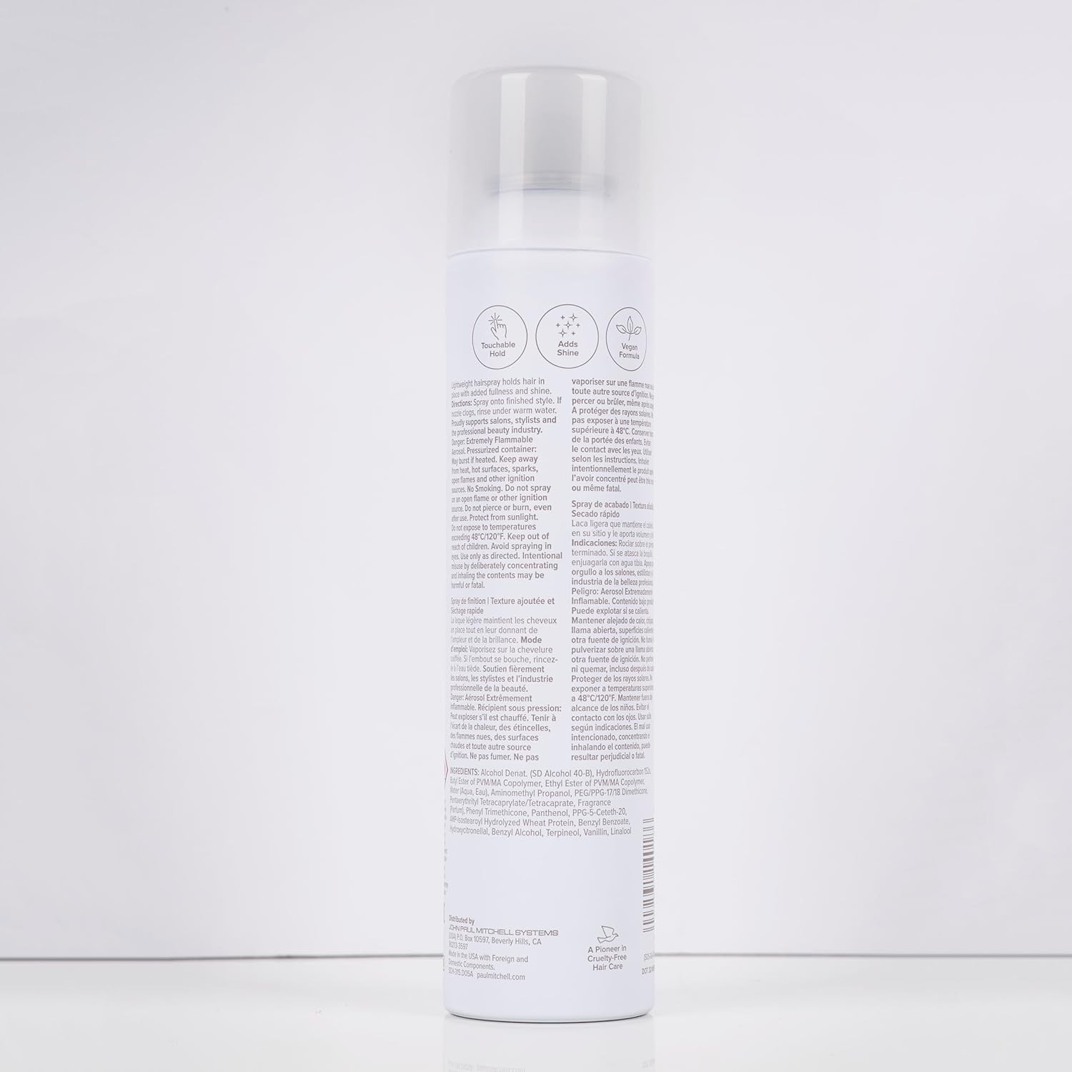 Paul Mitchell Super Clean Hairspray Fast Drying Adds Body 9.5 Oz New