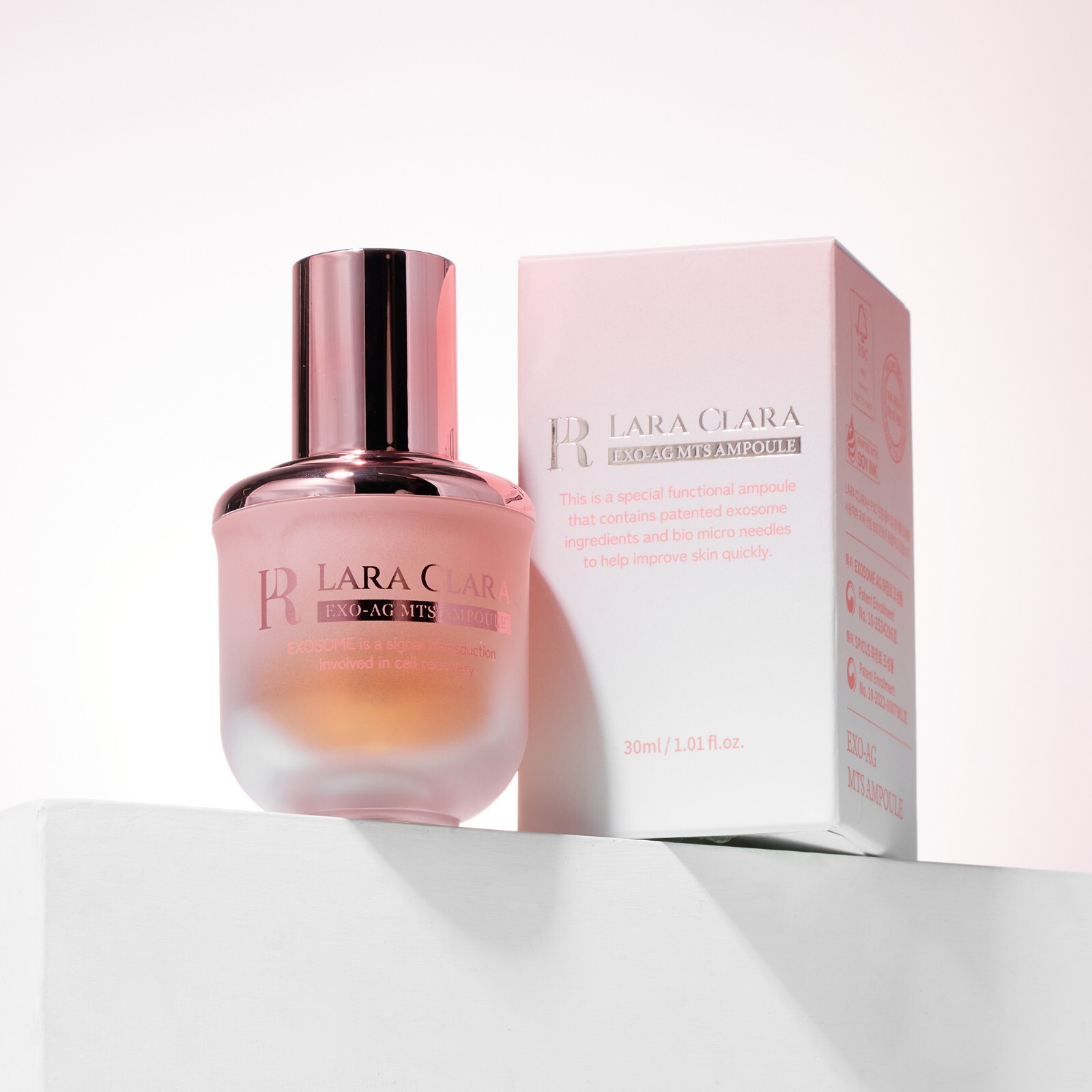 LARA CLARA – Exo ag Bio Micro Needle Ampoule | K – Beauty | MTS Ampoule