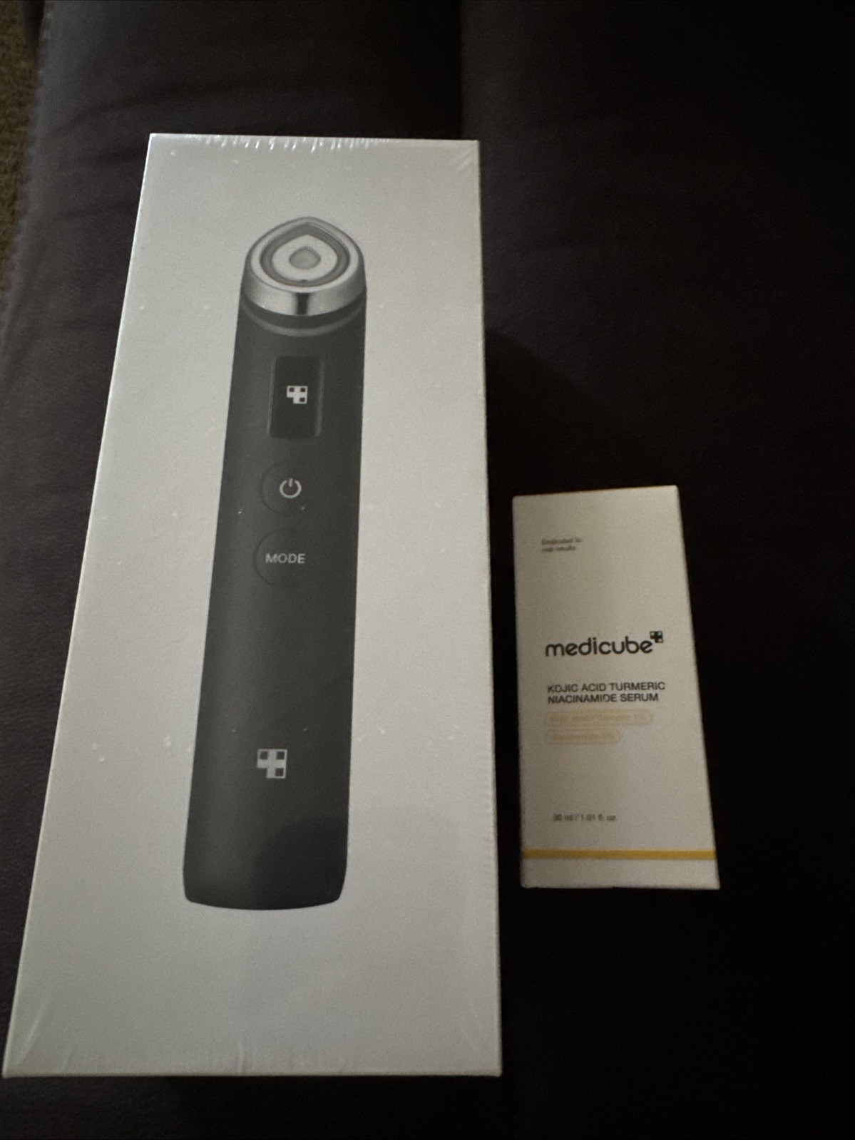 Medicube Age-R Booster Pro Home Skin Care Device Black NEW FACTORY SEALED