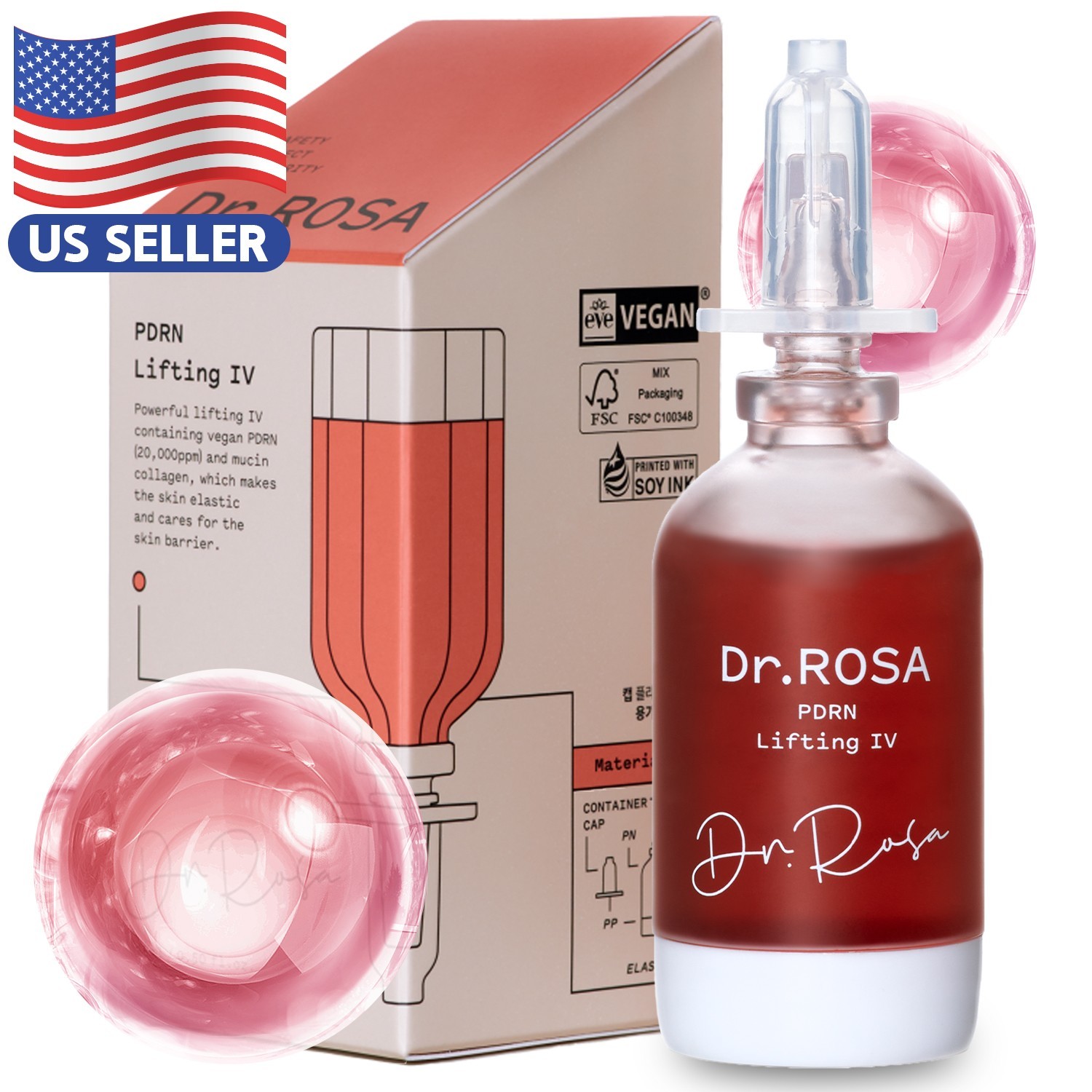 DR.ROSA PDRN Lifting Serum | Firming & Revitalizing Korean Skincare