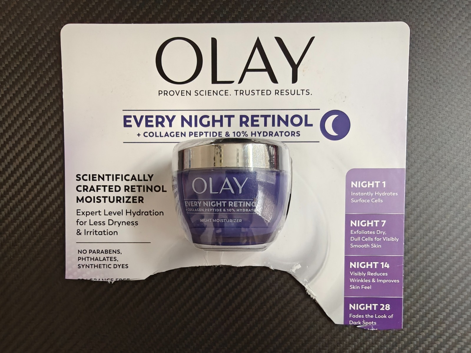 Olay Every Night Retinol Moisturizer, 1.7 oz / 50 ml – New Without Box