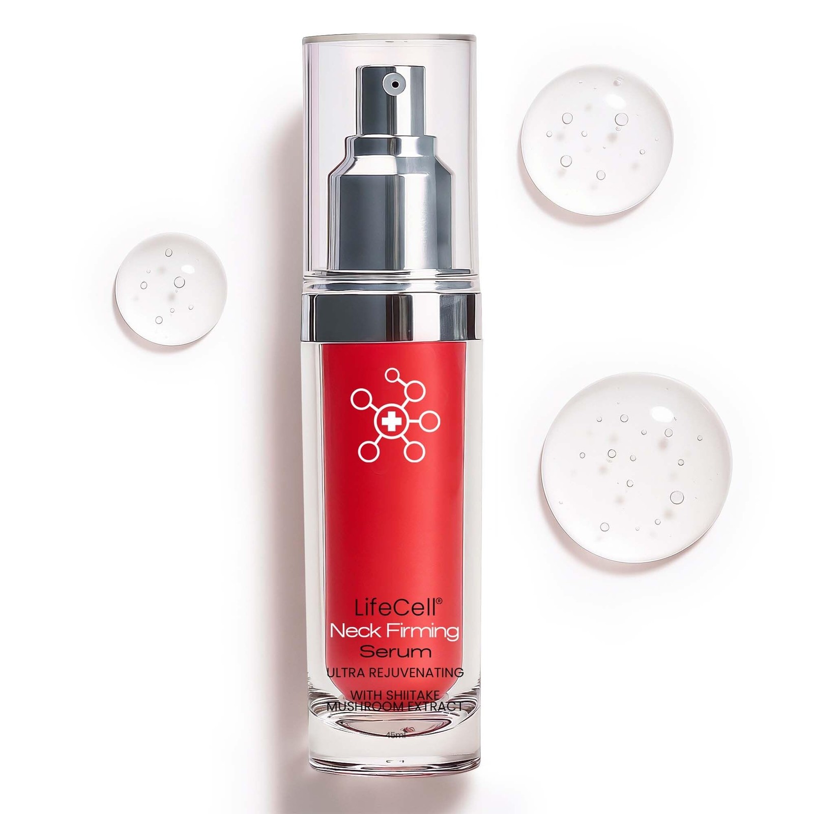 Neck Firming Serum Anti Aging Lightweight Fast Absorbing 1.5oz LifeCell Cream