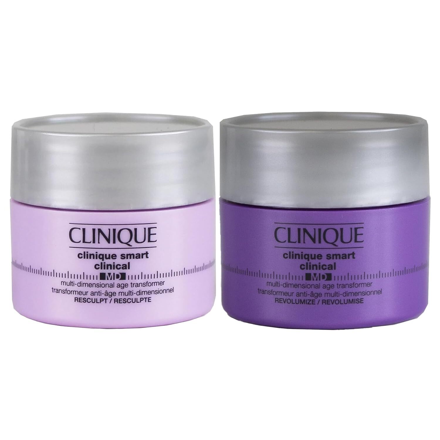Clinique Smart Clinical MD Age Transformer Set 2Pc. Revolumize&Resculpt 15ml Ea
