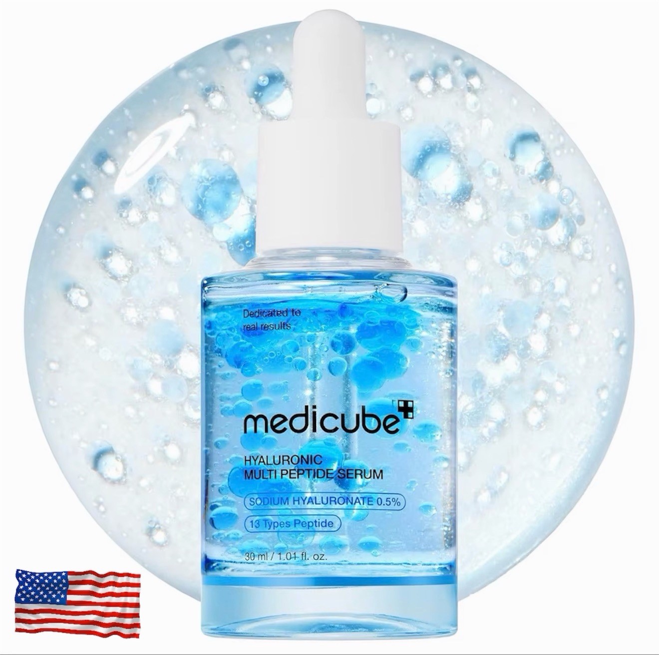 Medicube Hyaluronic Multi Peptide Serum for Glowing Soothing Skin Exp 05/2028