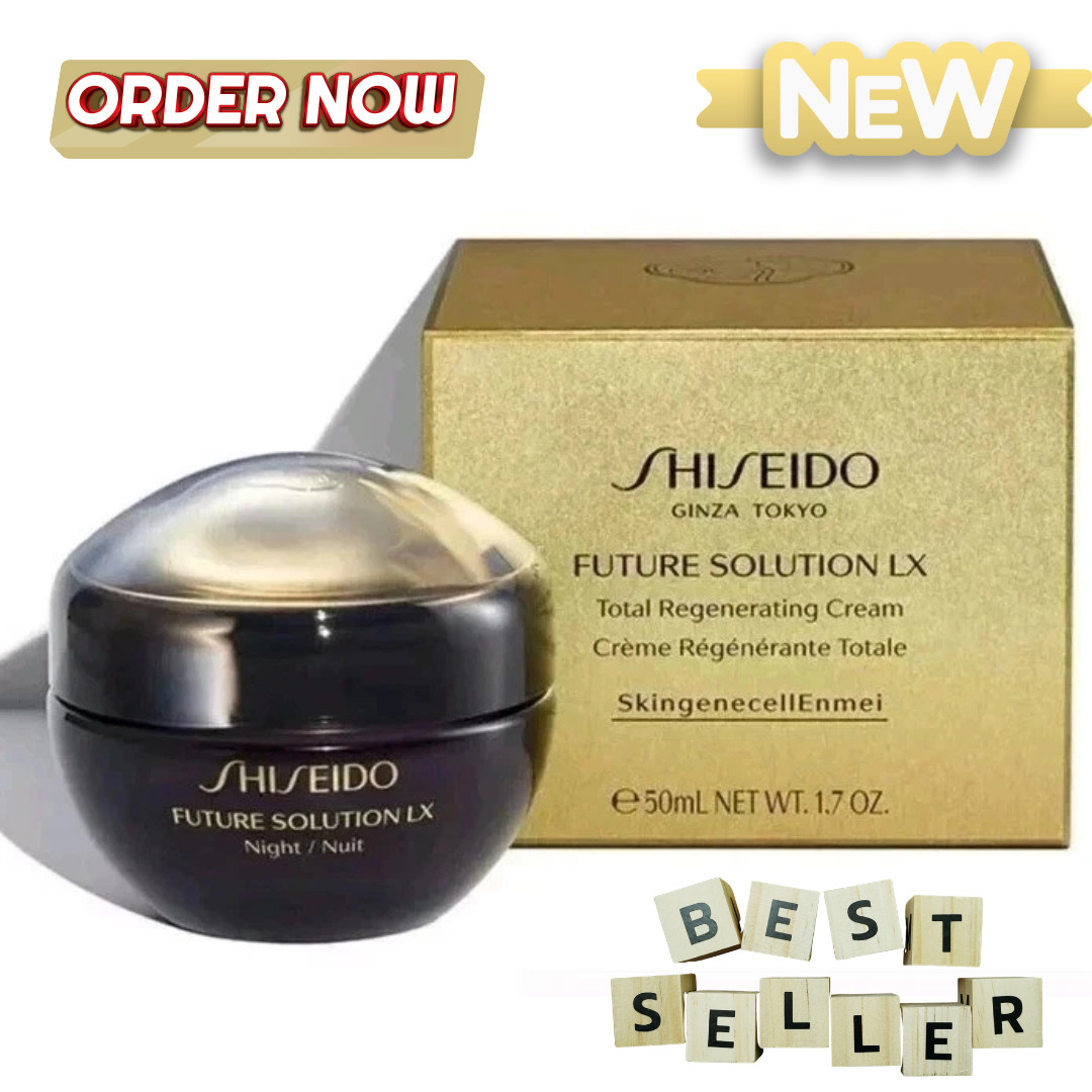 Shiseido Future Solution LX Total Regenerating Face Cream 50ml 1.7oz Anti-Aging
