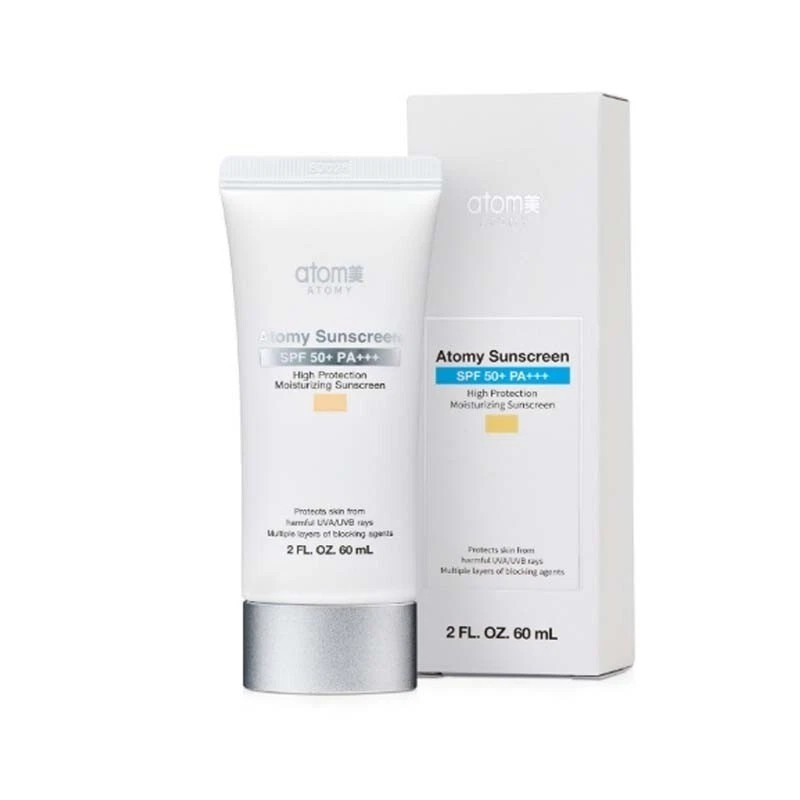 Atomy Sunscreen (Beige) SPF 50+ PA+++, Broad Spectrum UV Protection Lightweight