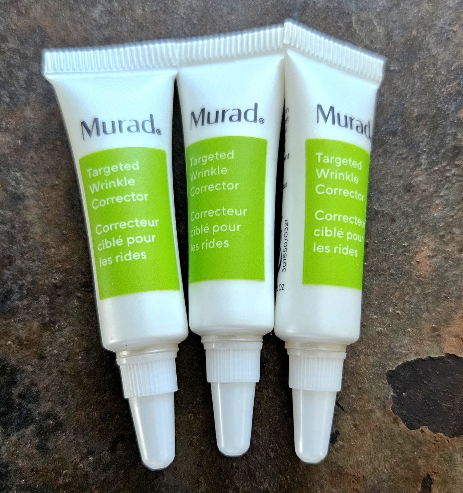 (3) Murad Resurgence Targeted Wrinkle Corrector Deep Wrinkle Treatment 3.25ml ea