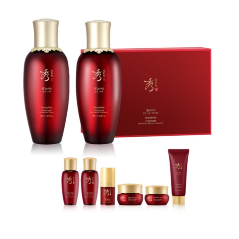 Sooryehan Hyobidam Skin Lotion set Anti Aging Wrinkle care Korea Beauty