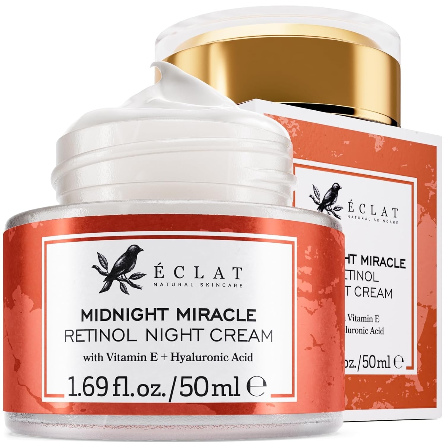 Eclat Skincare Retinol 1.7 Fl Oz (Pack of 1), Renewing Night Cream