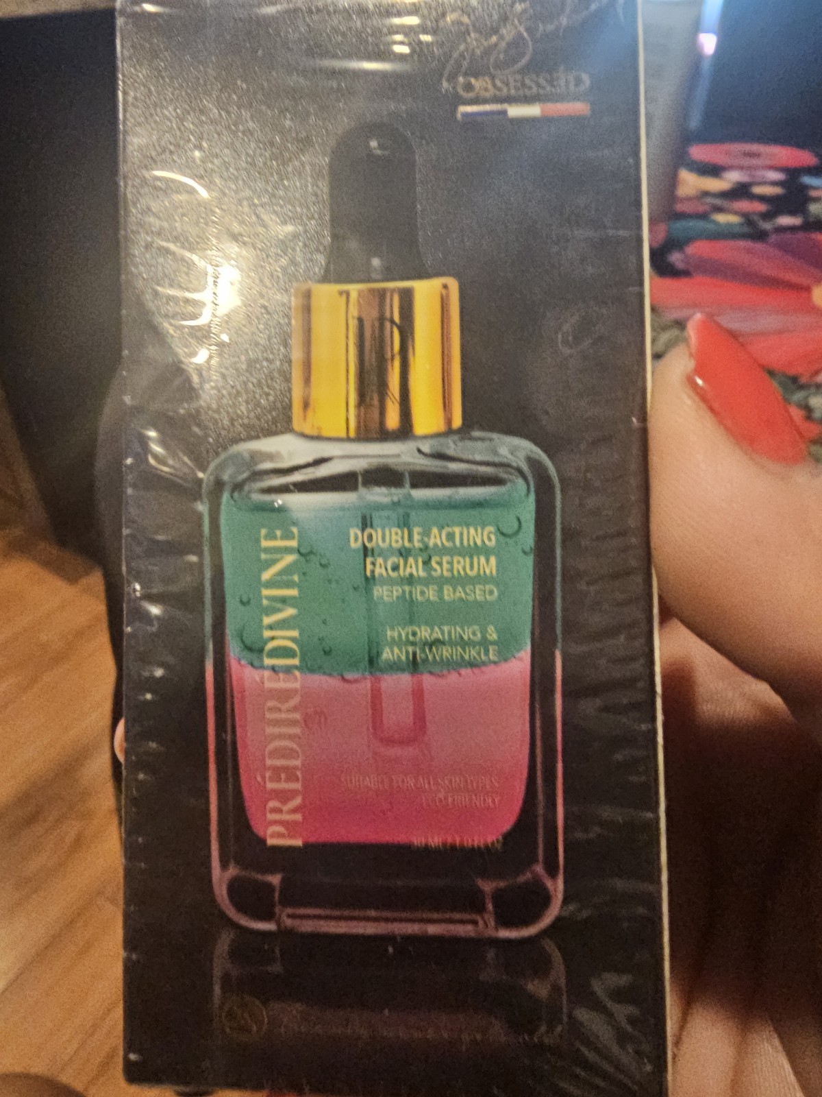 PredireDEVINEDouble-Acting Facial Serum Peptide-Based Hydrating Anti-Wrinkle Ser