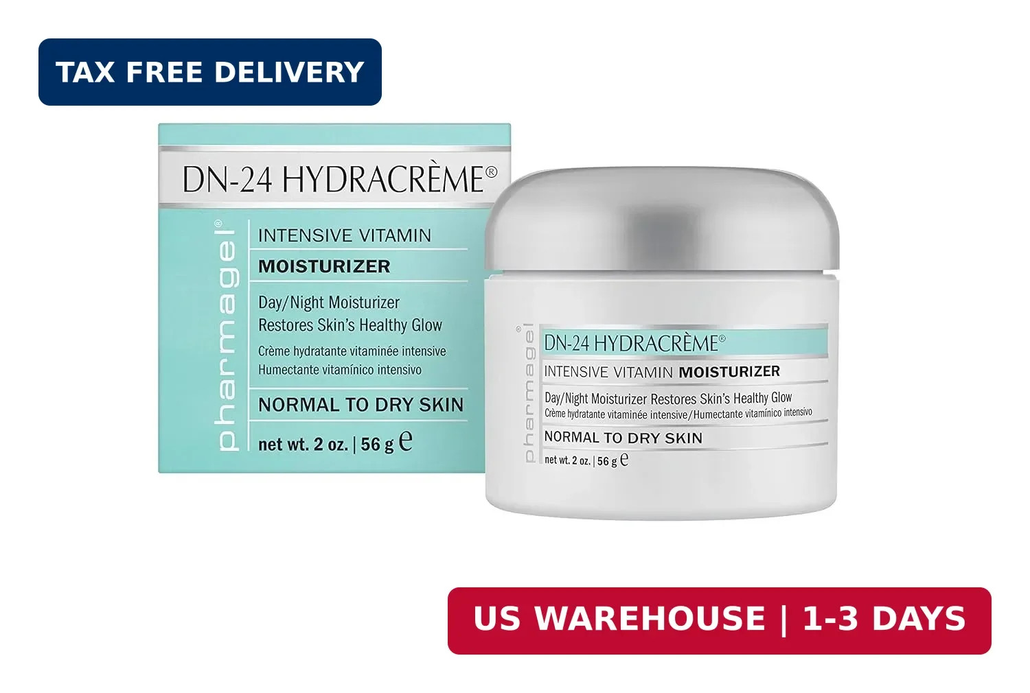 Pharmagel DN-24 Hydracrème – Intensive Vitamin Moisturizer – Day and Night Face