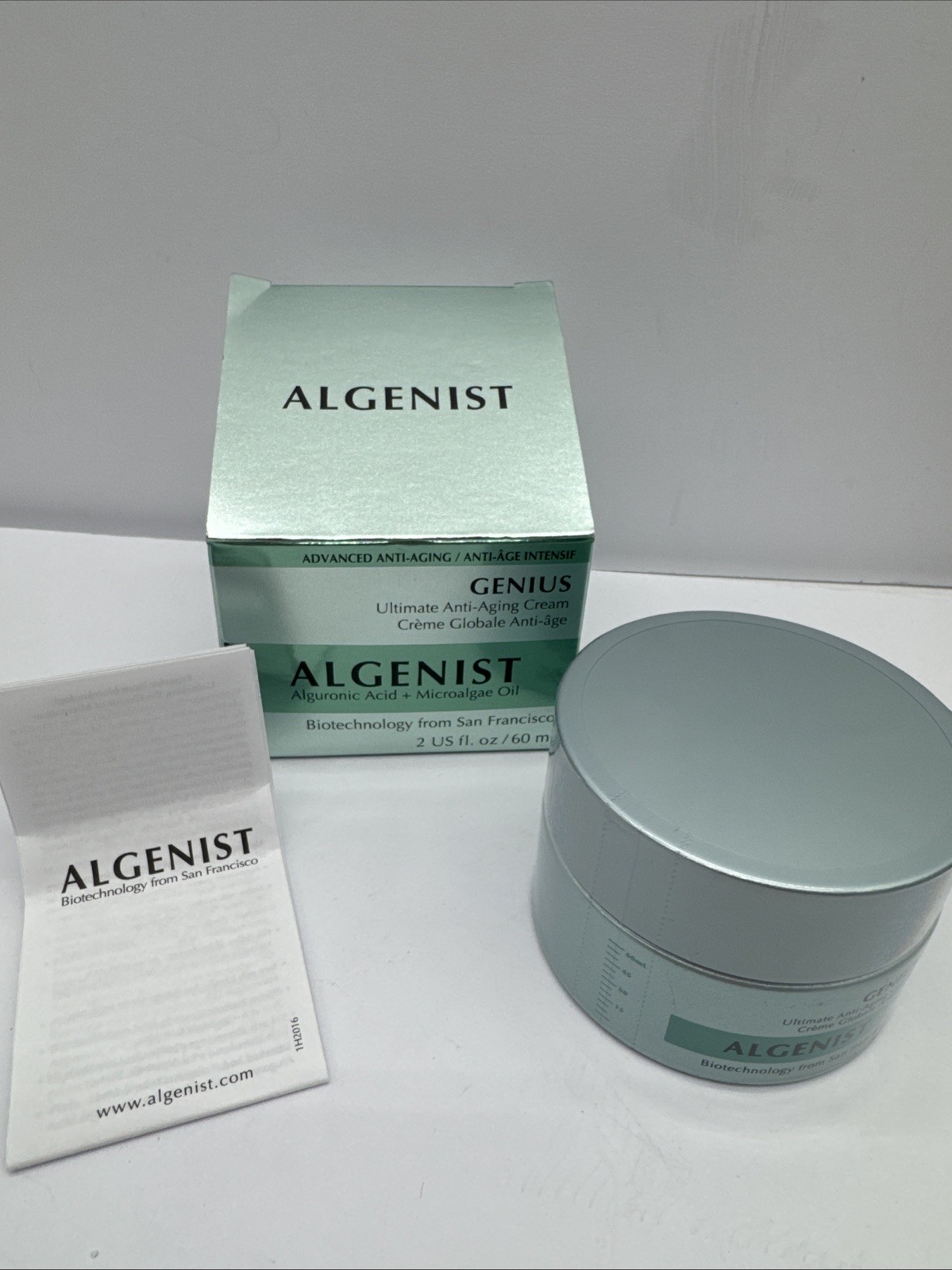 ALGENIST GENIUS Ultimate Anti-Aging Cream 60 ml / 2 Fl. Oz FACTORY SEALED
