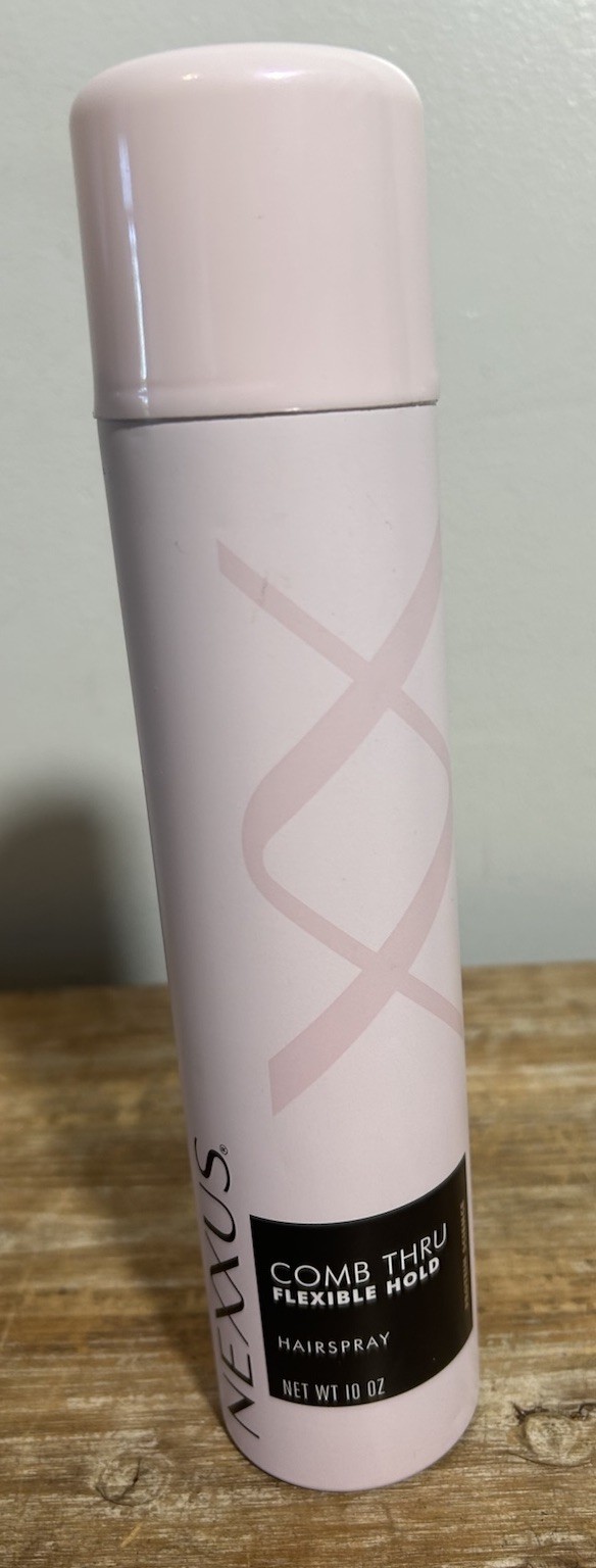 Nexxus Flexible Hold Hairspray Comb Thru for a 10 Ounce (Pack of 1), Pink