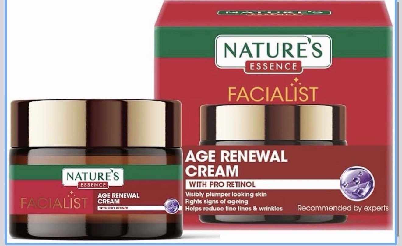 Nature’s Essence Age Renewal Face Cream 45g | Anti-Aging | 0.3% Pro-Retinol