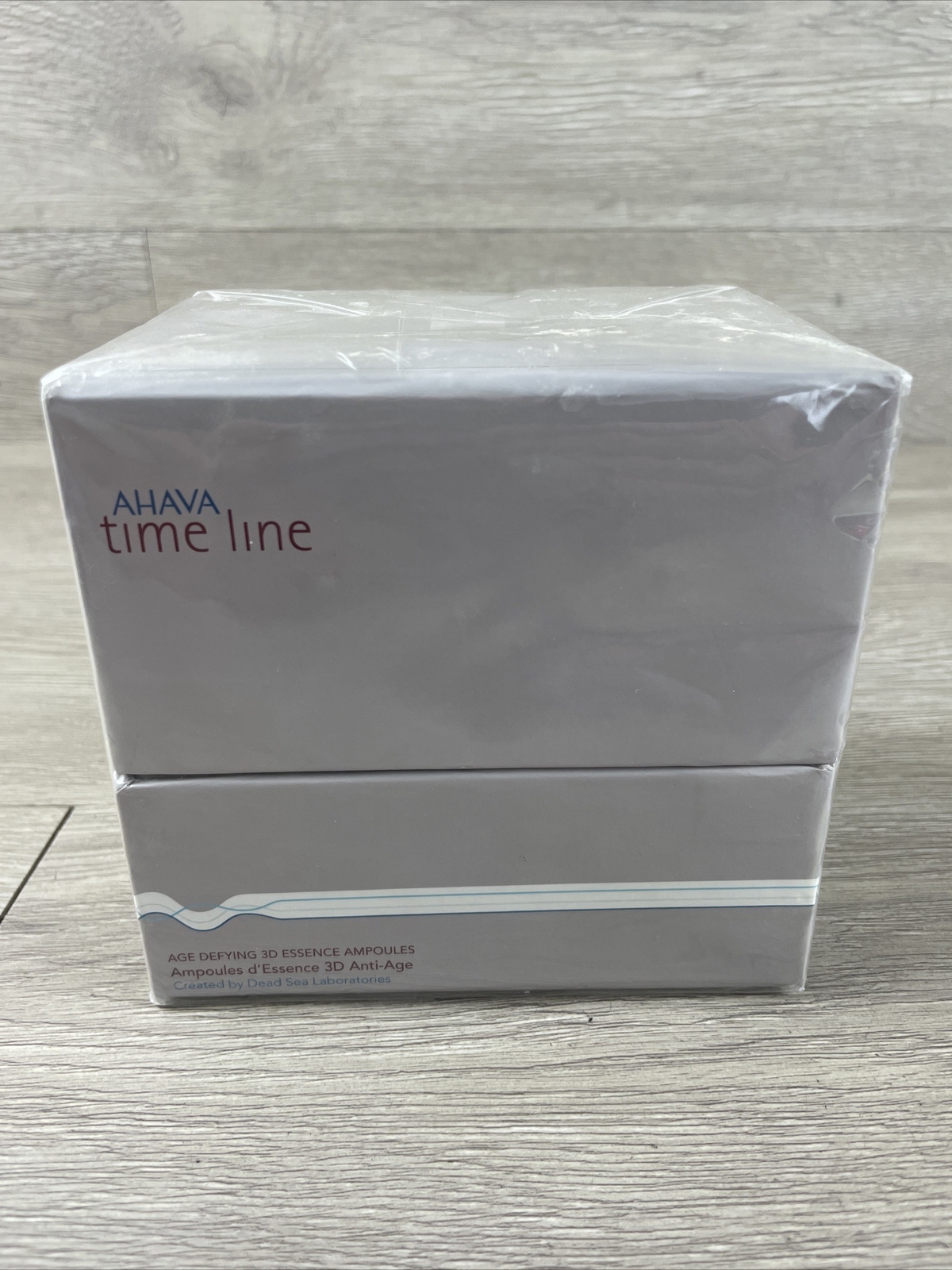 AHAVA Time Line Age Defying 3D Essence Ampoules NEW SEALED