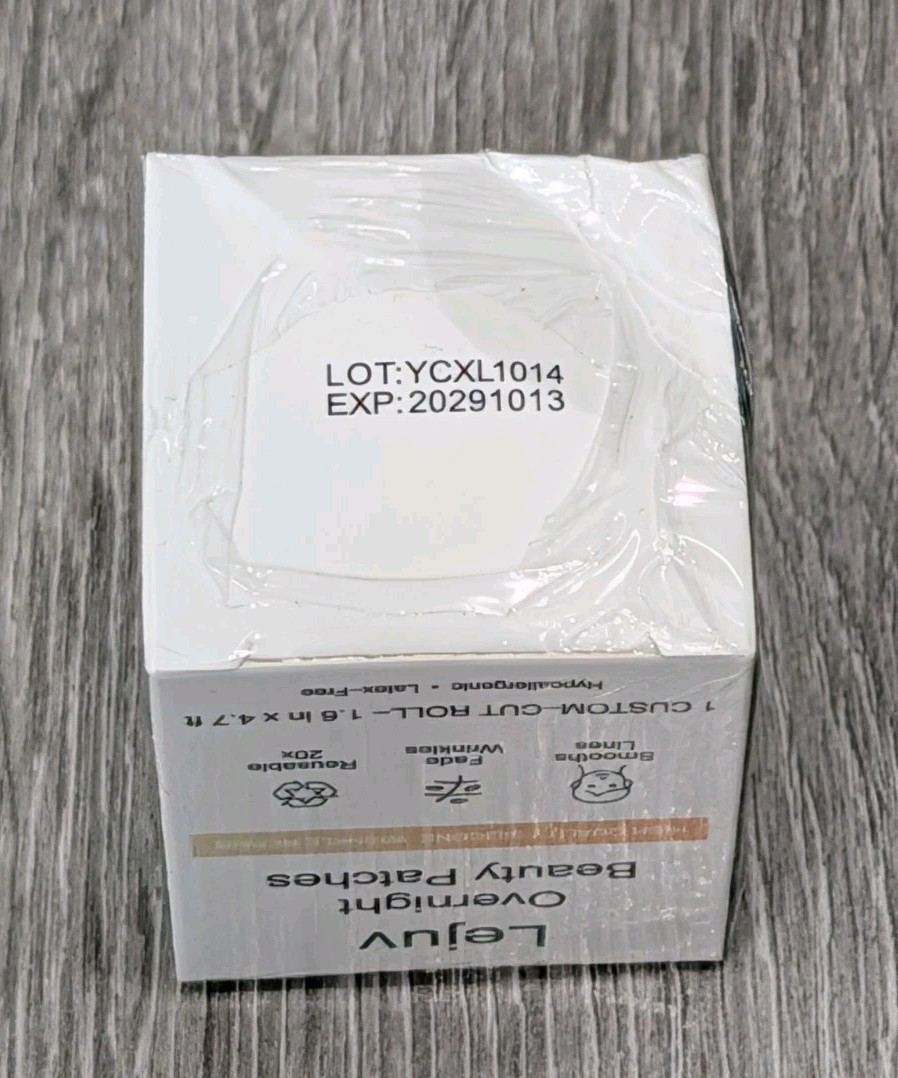 Lejuv Silicone Overnight Beauty Patches (1.6”x 4.7 ft Roll-1.5m)
