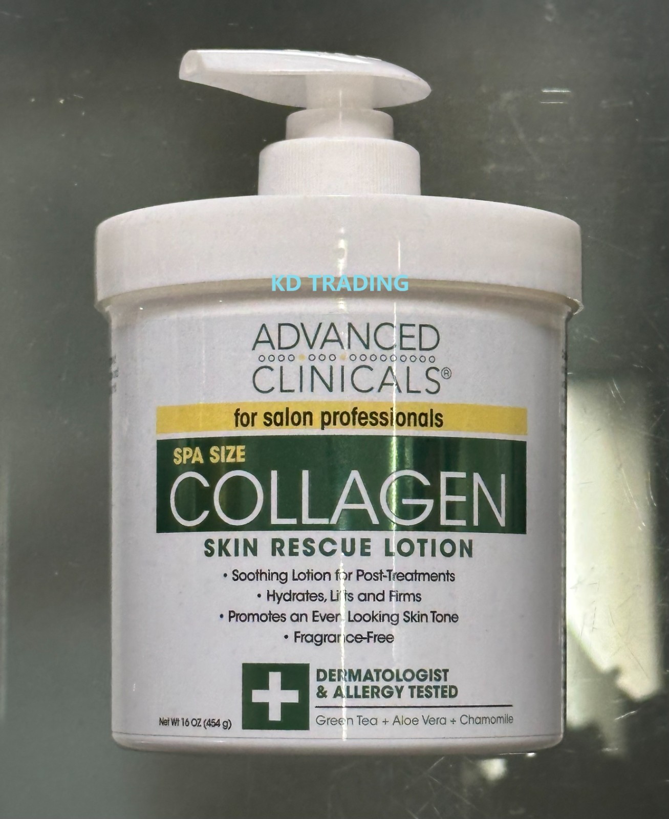 ADVANCED CLINICALS R2 Spa Size COLLAGEN Hydrate Lift Firm SKIN RESCUE LOTION