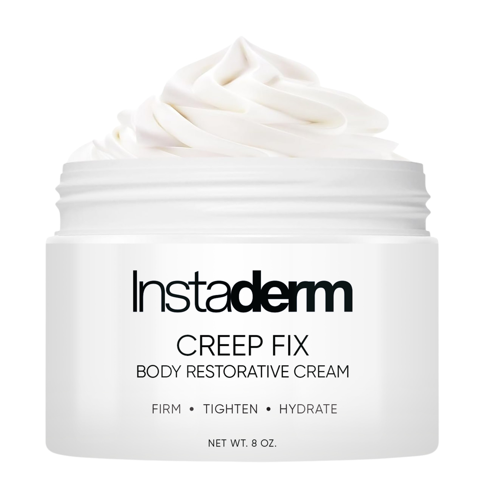 Instaderm Crepe Fix Body Restorative Cream – Anti-Aging Wrinkle Cream, 8OZ