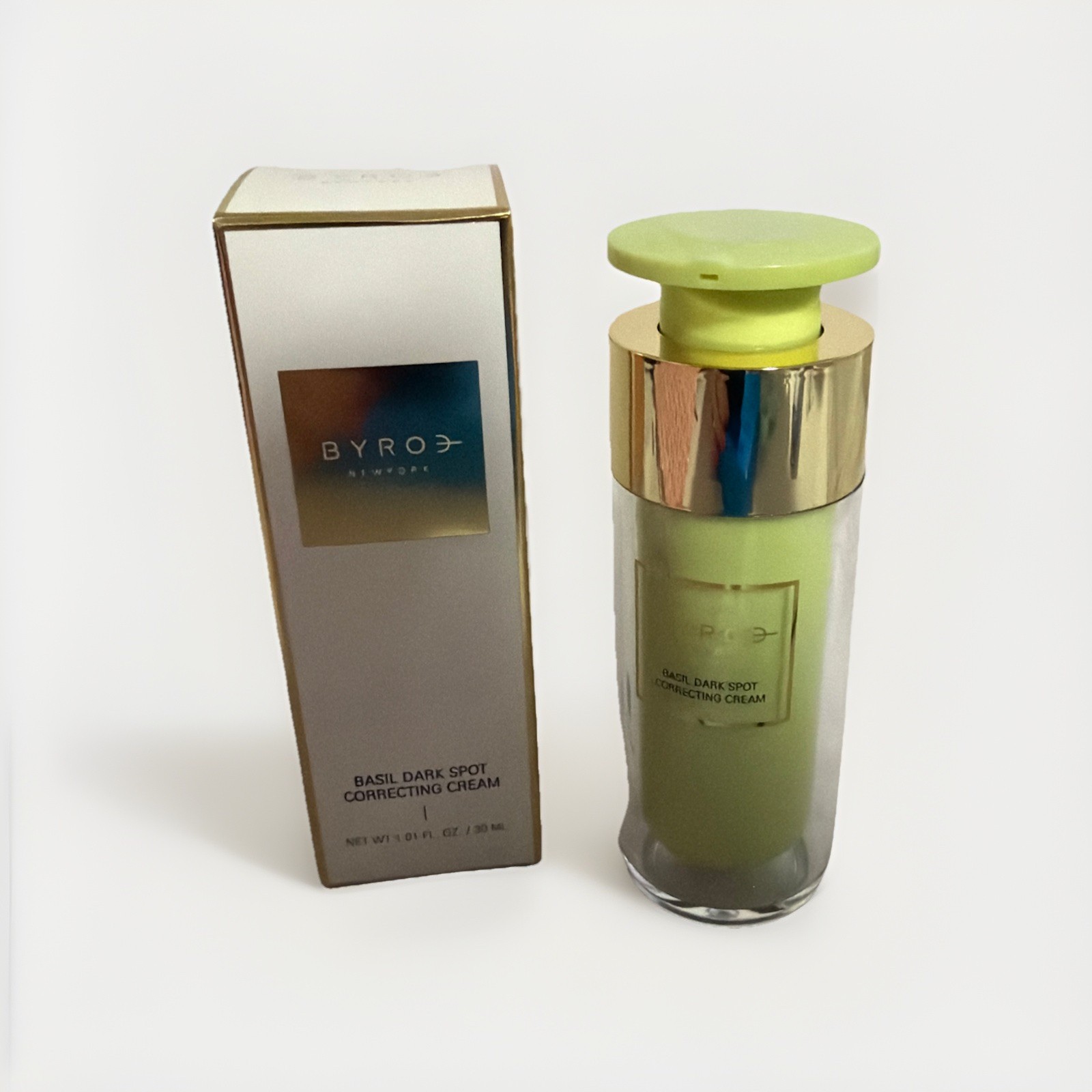 Byroe New York Basil Dark Spot Correcting Cream – 1.01 fl oz / 30 ml