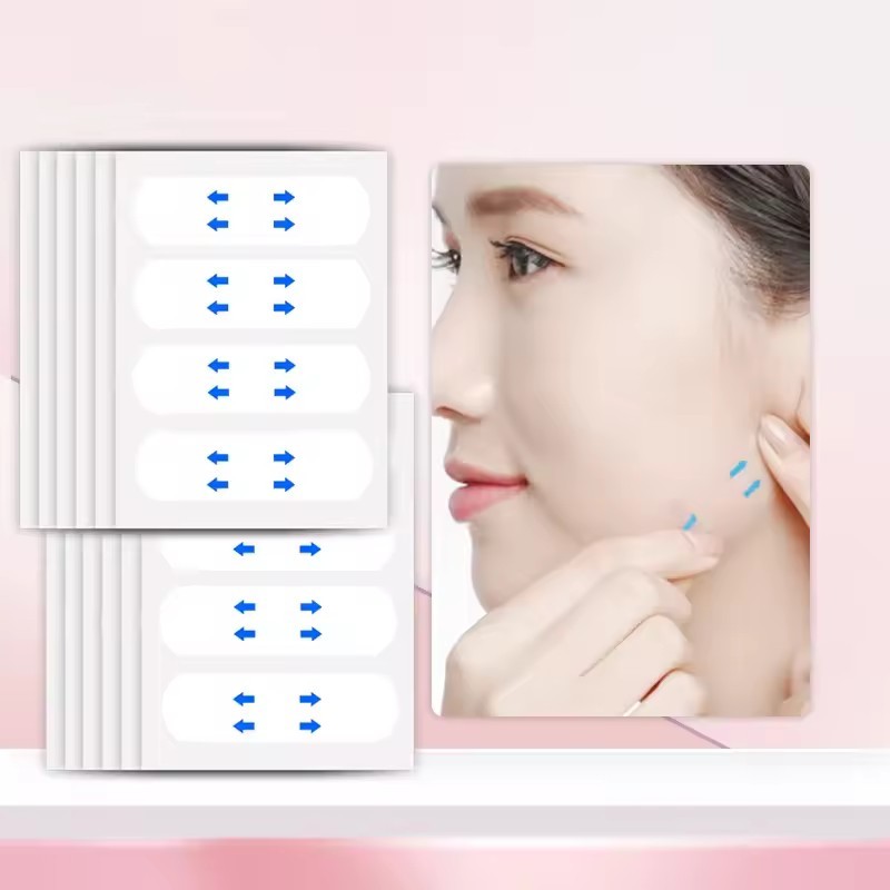 Face Lifting Tape, 120pcs, Transparent, Anti-Aging, Face-tape