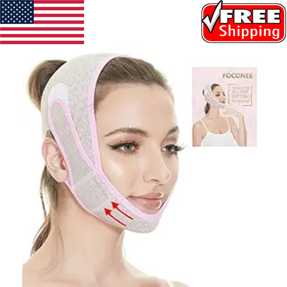 Details about Faja elastica para adelgazar la cara y papada Compresión facial.