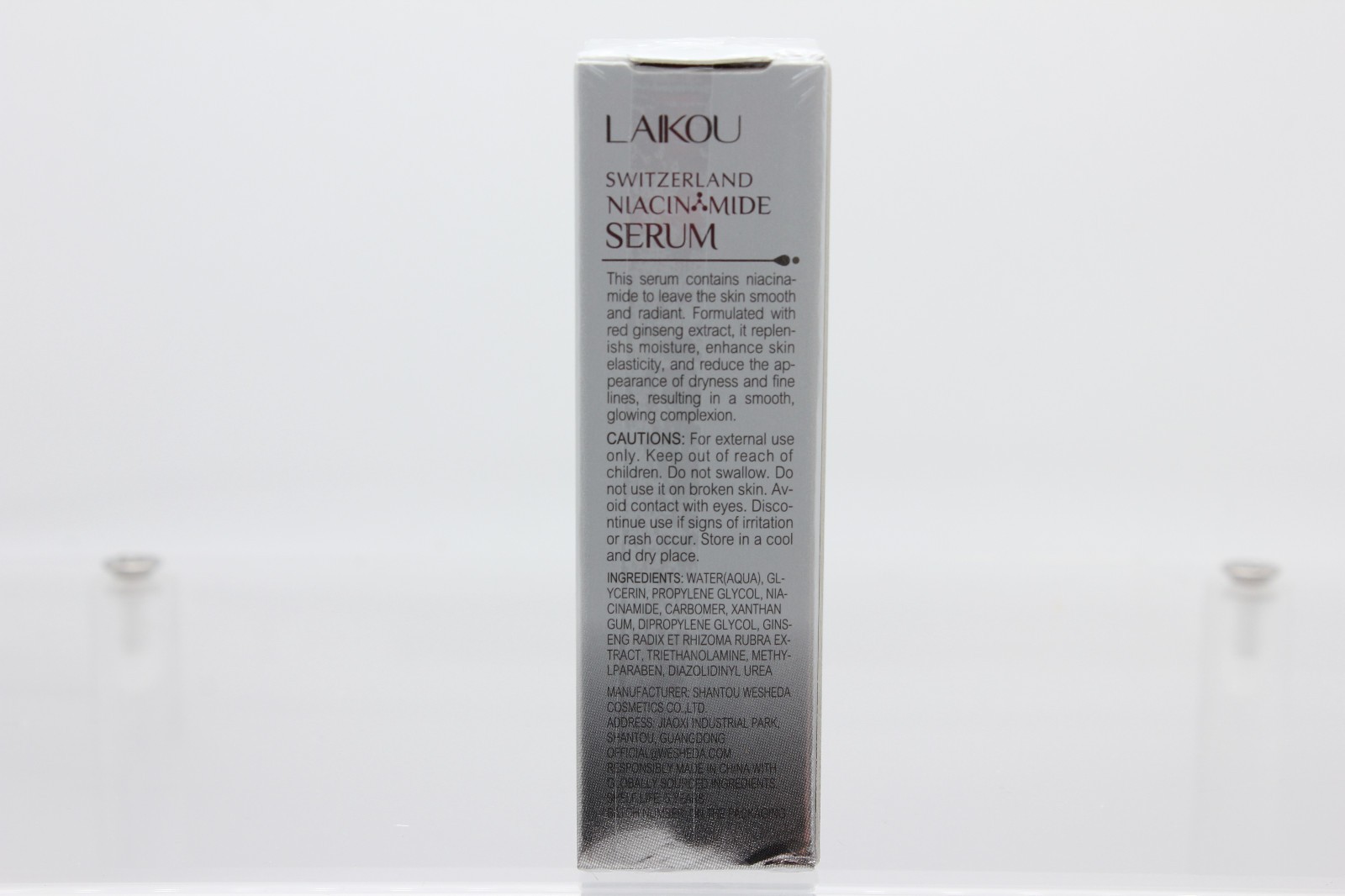 Laikou Switzerland Niacinamide Whitening, Anti-Aging, Moisturizing Serum; 0.59oz