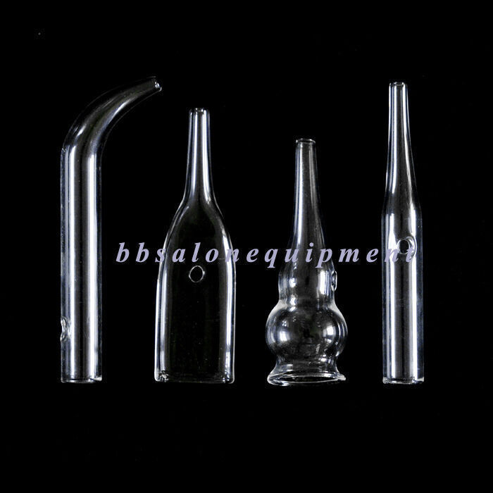 Ventouse Glass Tube Attachment Use With For Vacuum Spray Facial Beauty Machine