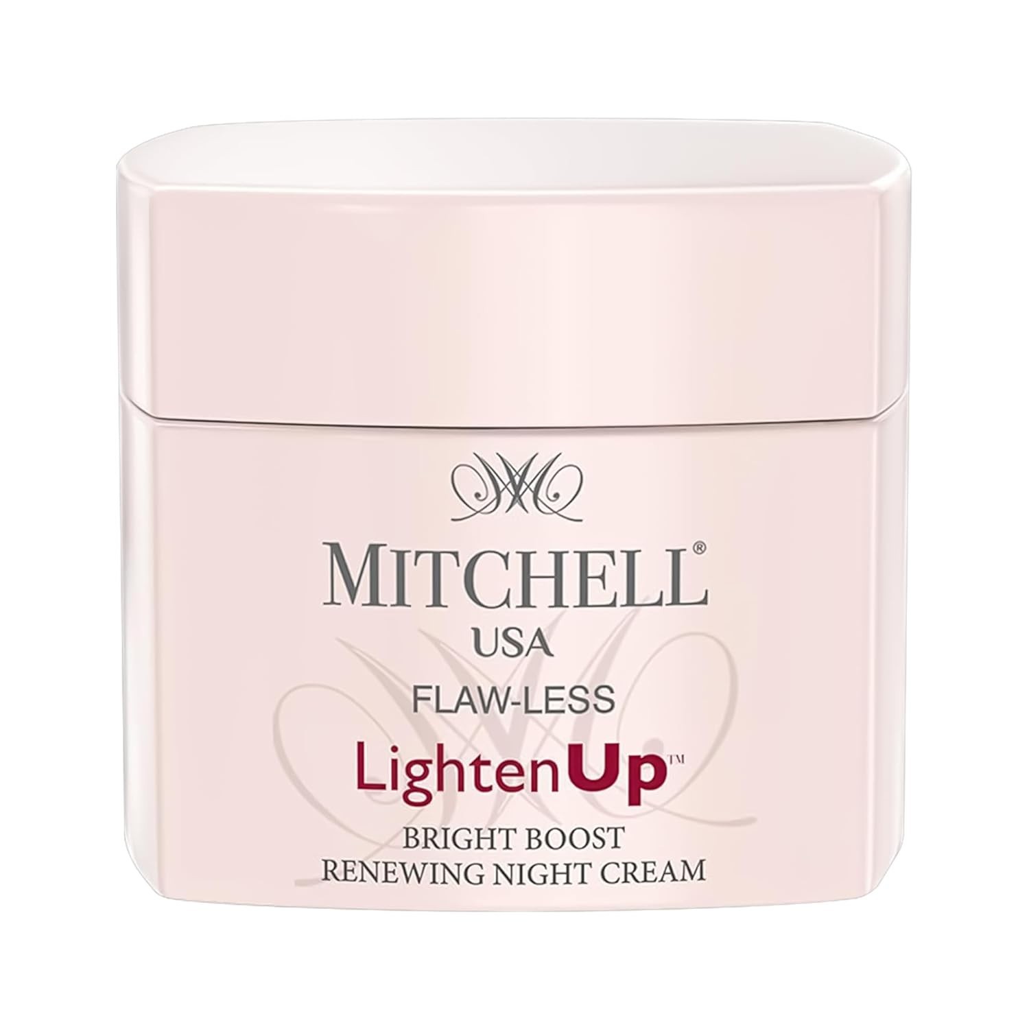 Mitchell U.S.A. Flawless Lighten Up Bright Boost Renewing Night Cream New In Box