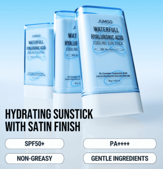Jumiso Waterfull Hyaluronic Acid Cooling Sun Stick SPF50+ PA++++