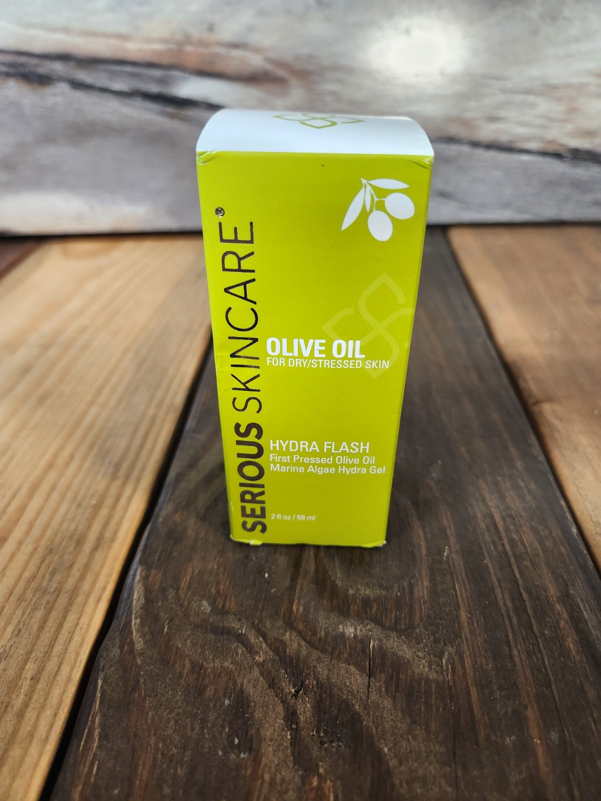 Serious Skincare Olive Oil Hydra Flash Marine Algae Hydra Gel Moisture 2 oz