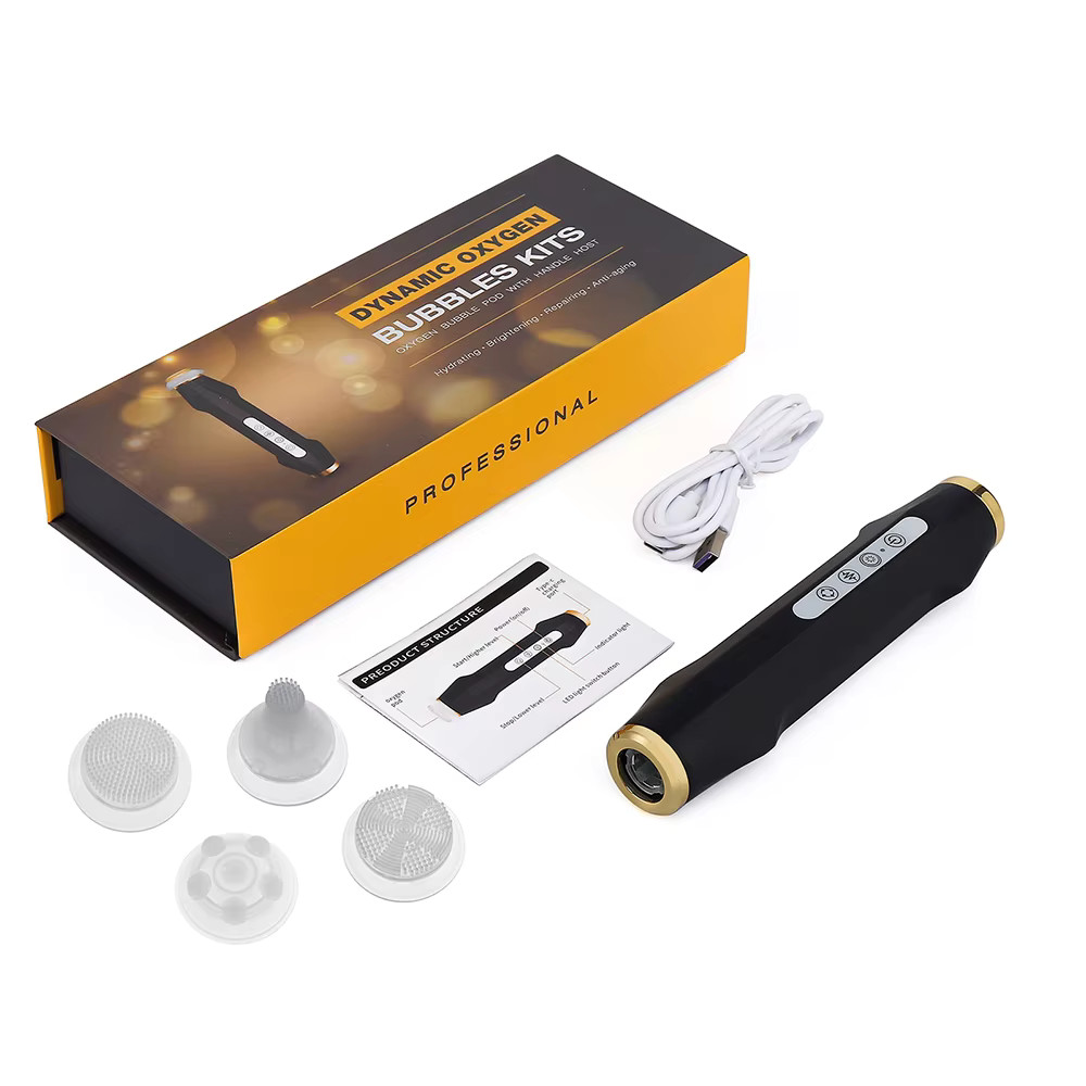 Newest Rechargeable Portable Beauty Machine Facial Oxygen Bubble Pen Skin Care