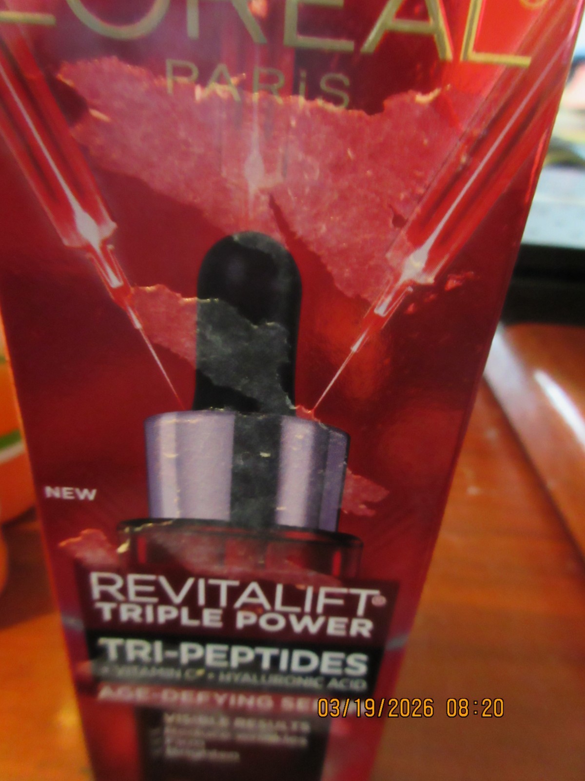Loreal Revitalift Triple Power Tri-Peptides Age-Defying Serum 1.0oz/30ml