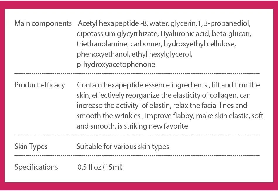 Vibrant Glamour – Peptide Collagen Essence Eye Serum For Anti-Aging