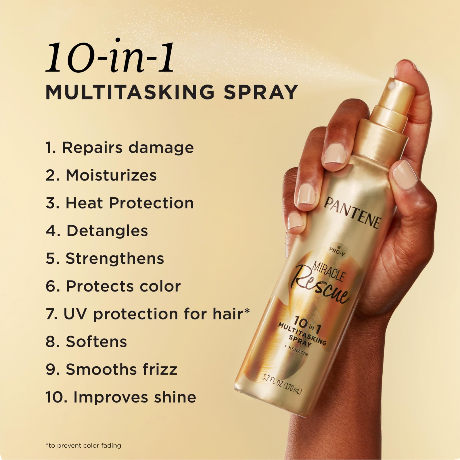 Pantene Miracle Rescue 10in1 Multitasking 5.7 Fl Oz (Pack of 1), B08T2WP81T