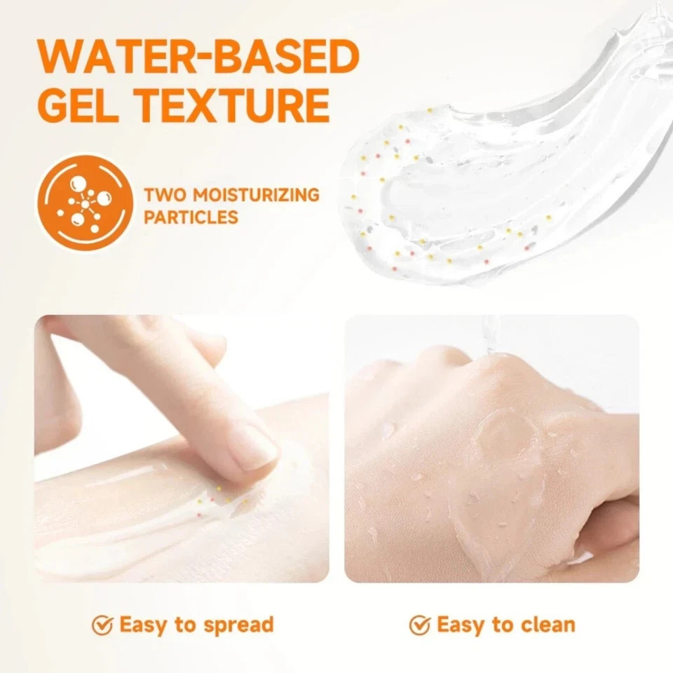 GMEELAN Orange Enzyme Gel 50g – Gentle Face Exfoliating Scrub for Brightening