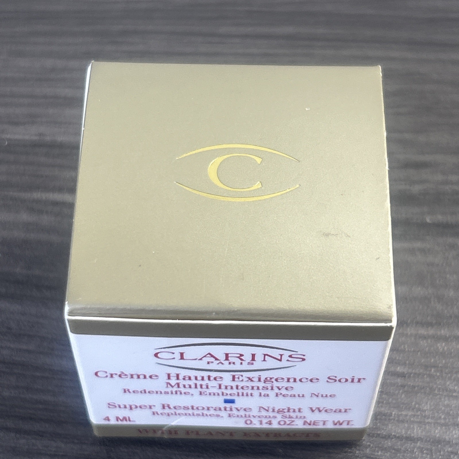 Clarins Paris Multi Intensive Super Restorative Night Wear 0.14 oz Sample NIB