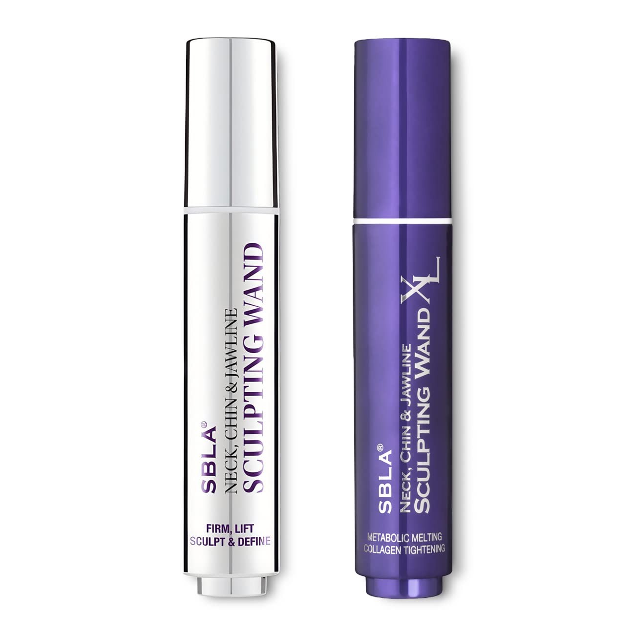 SBLA Neck, Chin & Jawline Sculpting Wand + Sculpting Wand XL Duo | Anti-Aging &