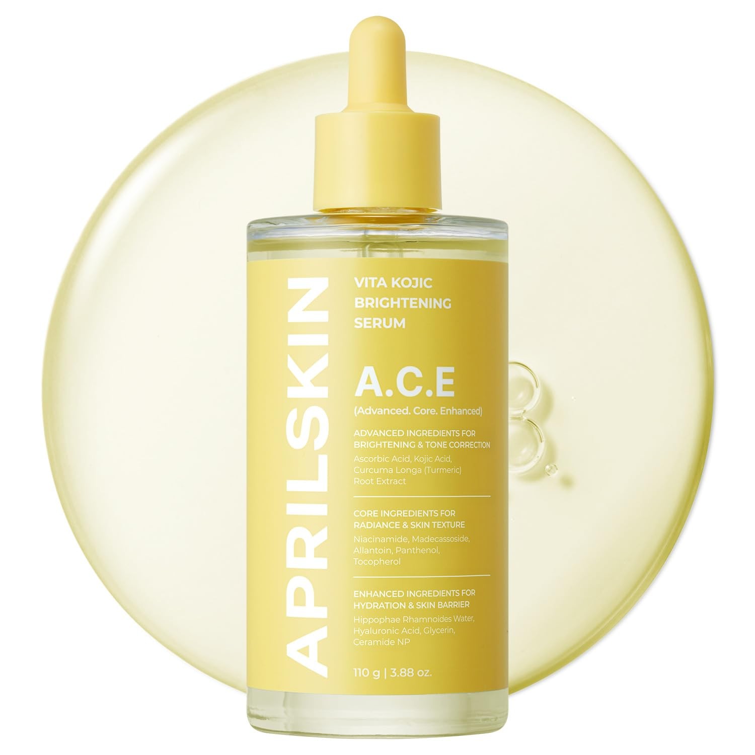 A.C.E Serum｜Vita Kojic Serum for Brightening & Glow｜3-Second Brightening｜Koji…