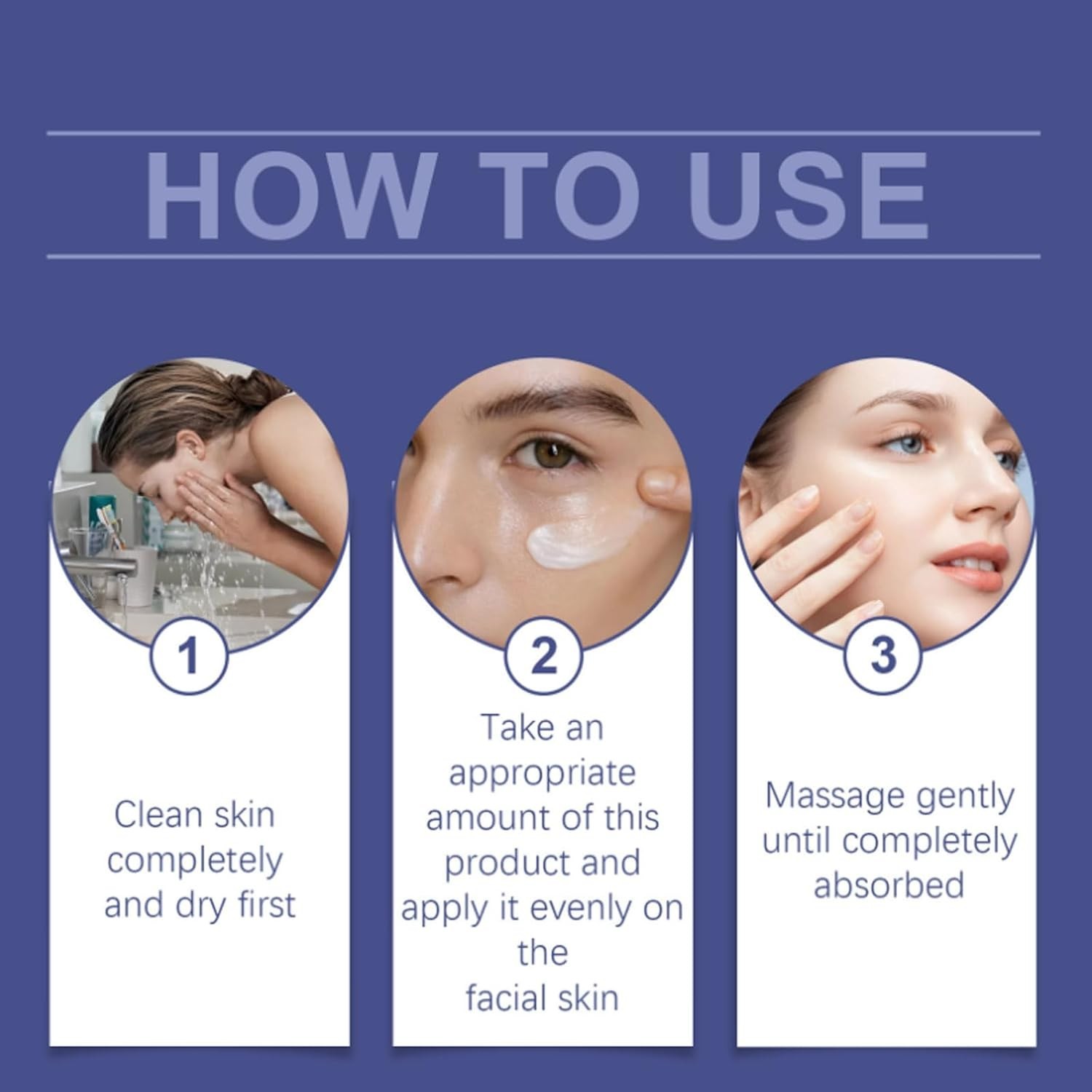 Collagen Face Cream with Airless Pump Anti-Aging Botanical Stem Cells 1.7oz