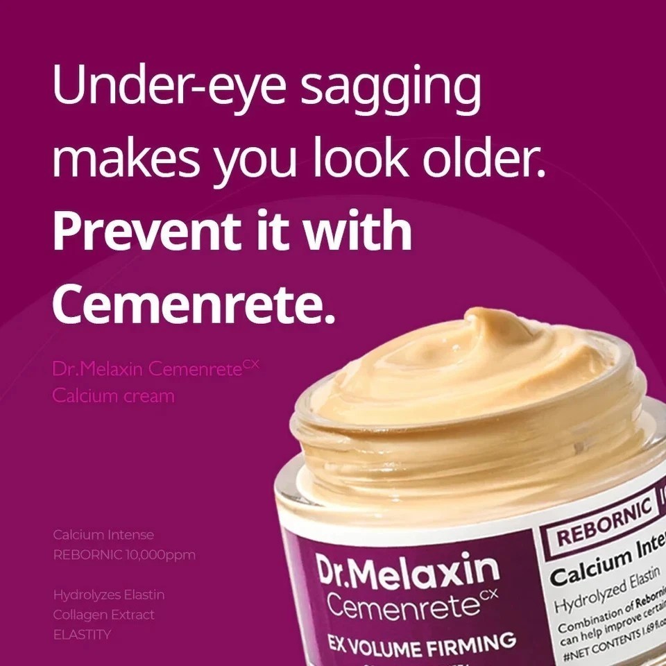 Dr.Melaxin Cemenrete Calcium Cream 50 ml – Collagen Support & Brightening NEW