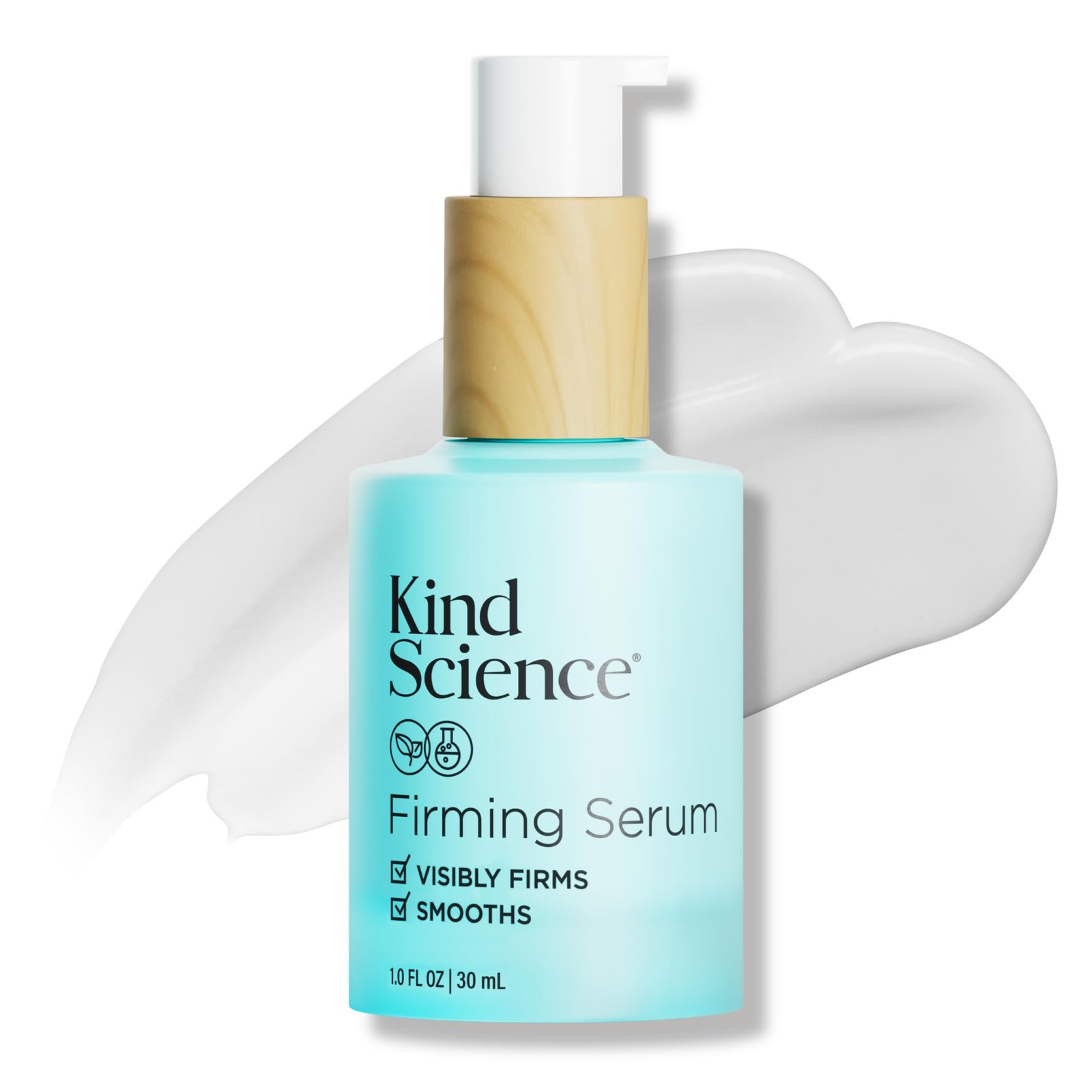 Kind Science Firming Serum, Anti Aging Face Treatment, 1 Ounce (Pack of 1)