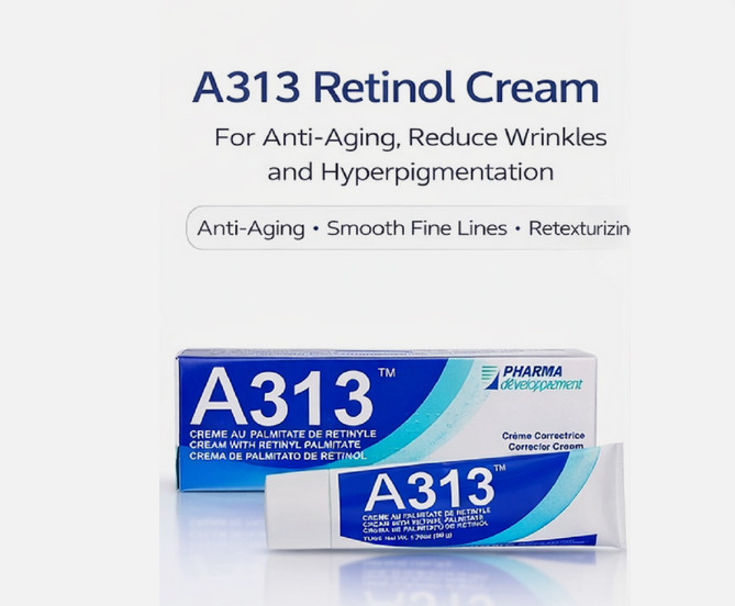 A313 Retinol Anti Aging Cream, Reduce Wrinkles Hyperpigmentation EXP 07/2028