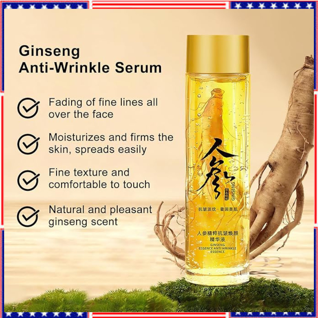 Ginseng anti Wrinkle Serum, Ginseng Polypeptide Anti-Ageing Essence, Ginseng Ext