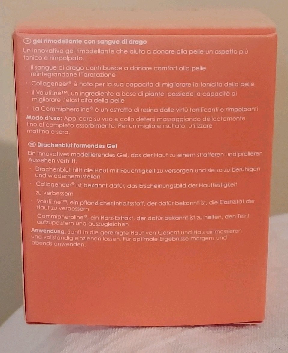 Rodial Dragons Blood Sculpting Gel Hydrate + Tone 1.7 fl oz Full Size Brand New