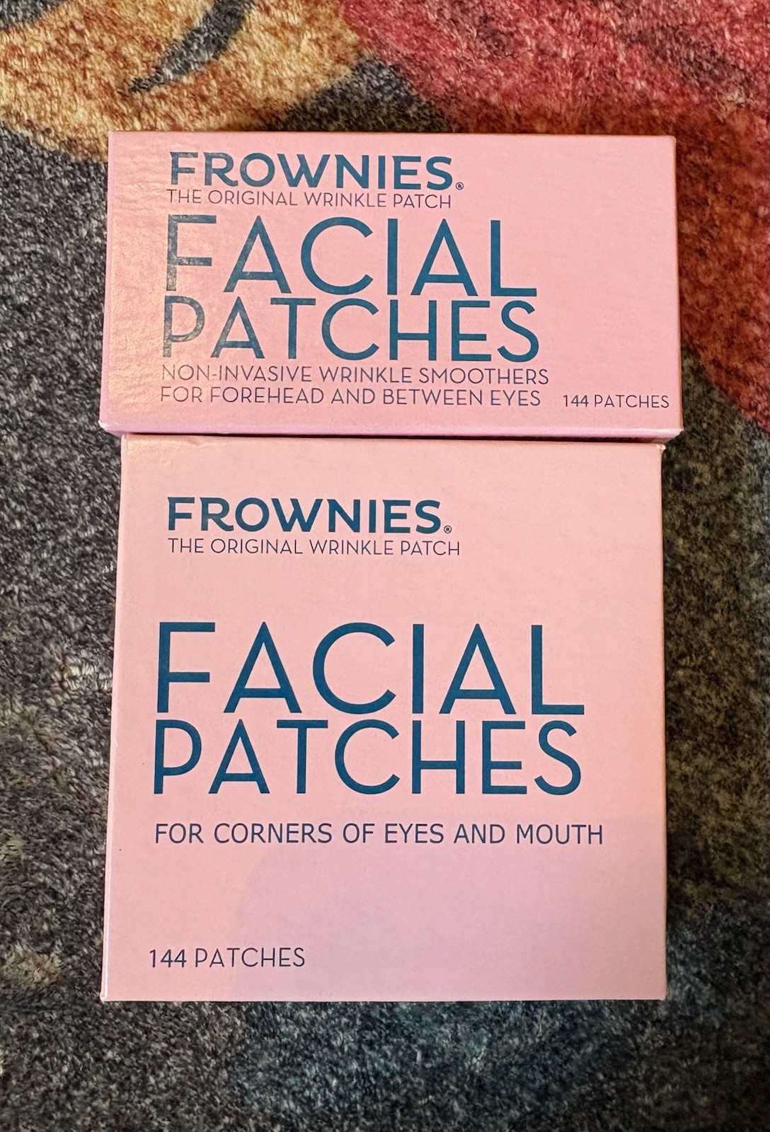 Frownies Lot Corners Of Eyes & Mouth – Forehead & Between Eyes 144 Patches EACH