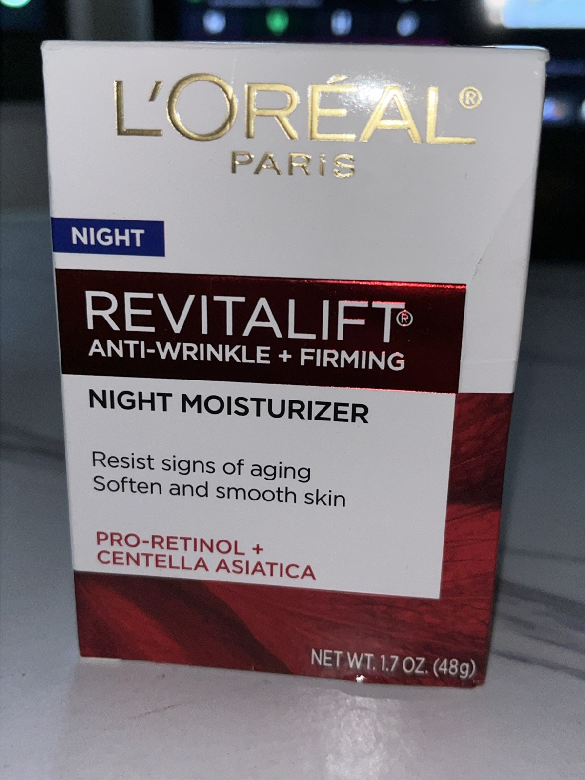 L’Oreal Revitalift Anti-Wrinkle + Firming by L’Oreal, 1.7oz Night Moisturizer
